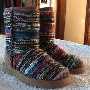 fuzzy winter boots